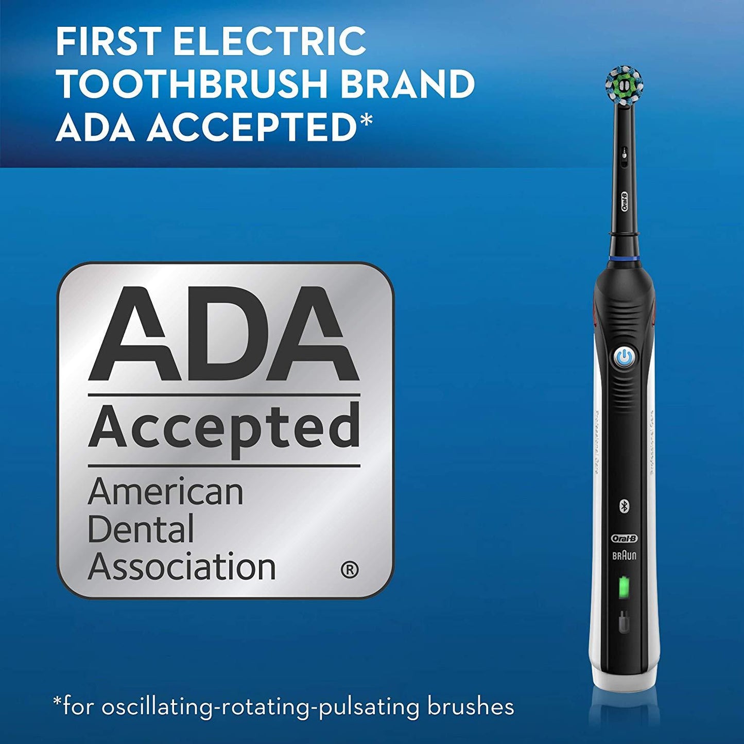 Oral-B Pro 3000 Electric Toothbrush Smartseries With Bluetooth Connectivity, Black Edition (Powered By Braun)