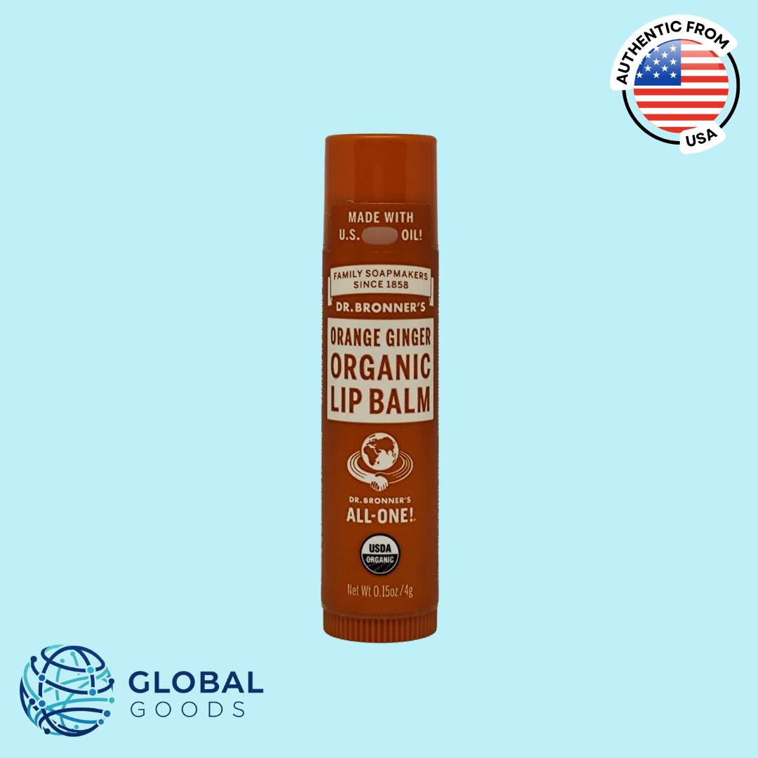 Dr. Bronner's Organic Lip Balm, 0.15 oz. / 4 g