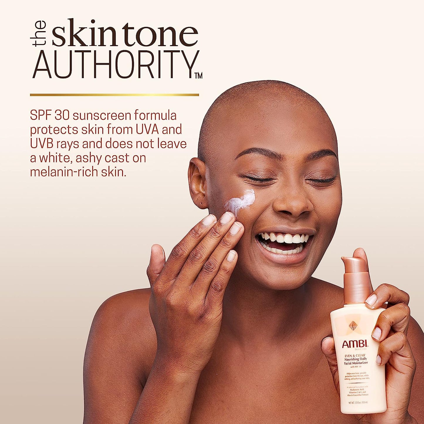 Ambi Skincare Even & Clear Facial Moisturizer With SPF 30 3.5 fl oz / 103 ml