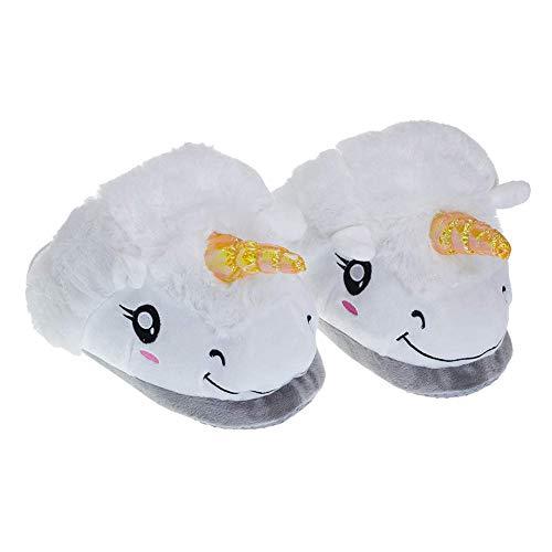Unicorn Slippers Plush House Shoes (Free Size)