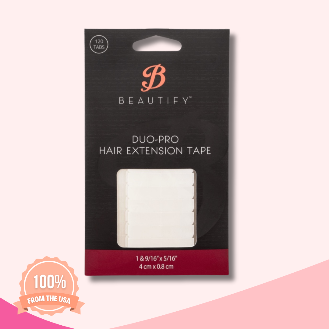 Beautify by Walker Tape Duo Pro Hair Extension Tape Tabs 4 cm x 0.8 cm 1 Count