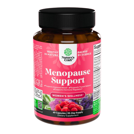 Nature's Craft Menopause Support Women's Wellness Supplement 60 Capsules