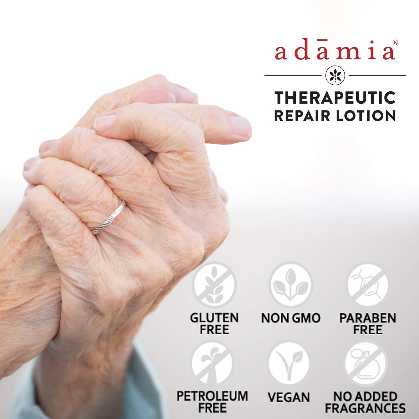 Adamia Therapeutic Repair Lotion with Macadamia Nut Oil 4fl.oz./118ml