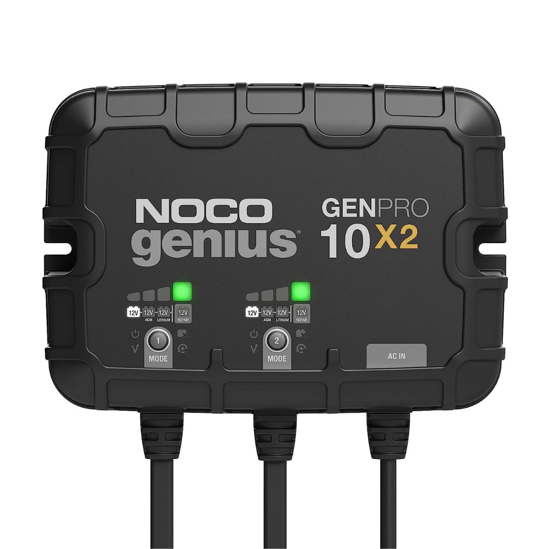 NOCO Genius GENPRO10X2 12V 20A 2-Bank On Battery Charger
