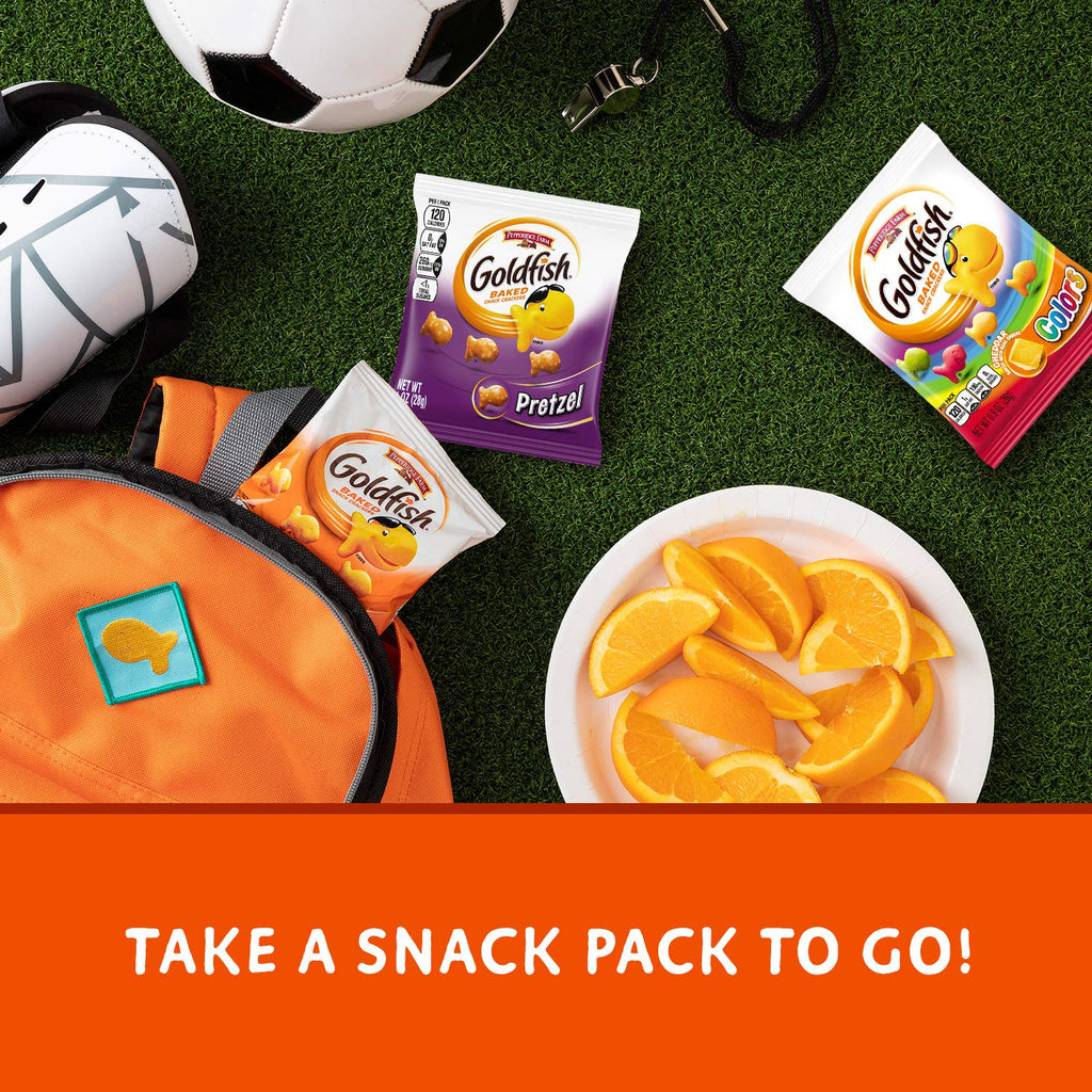 Pepperidge Farm Goldfish Classic Mix Crackers (29 oz) Variety Pack Box, 30 Count Snack Packs