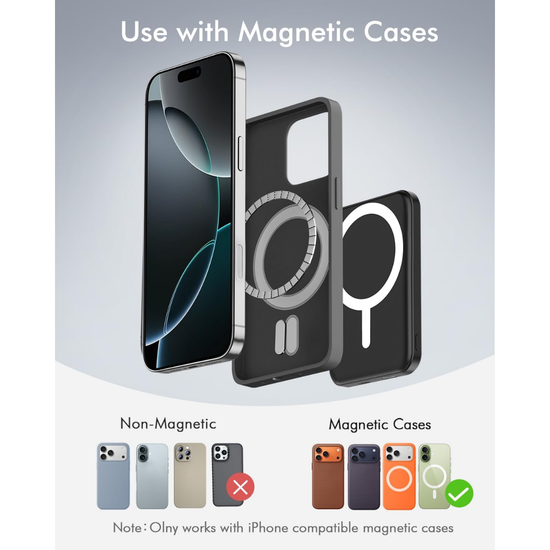Podoru KT-D003MINI Wireless Power Bank for iPhone 5000mAh, Black