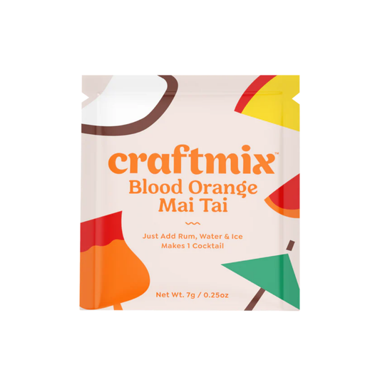Craftmix Blood Orange Mai Tai Crafted Cocktail, 1 Packet (7 g / 0.25 oz)