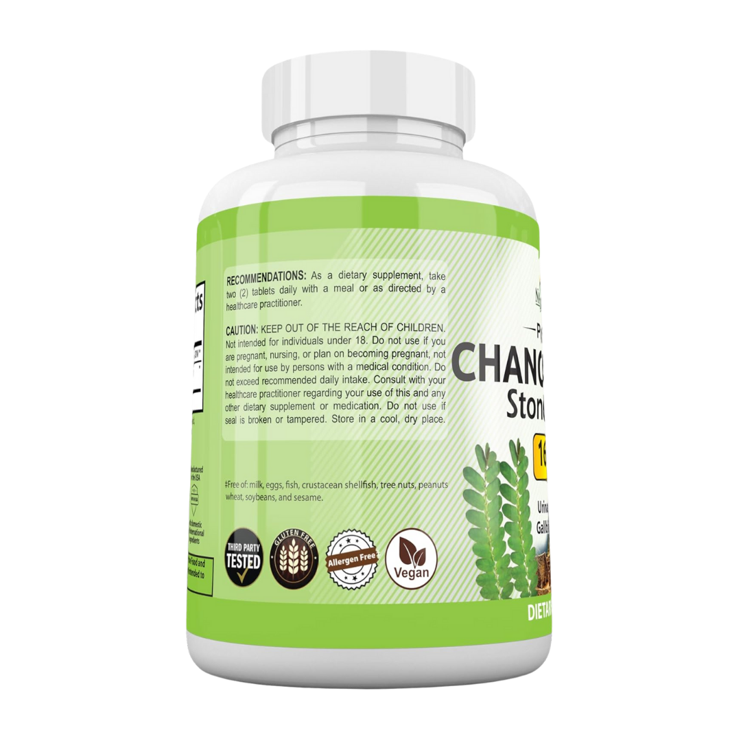 Naturalismo Life Peruvian Chanca Piedra Stone Breaker 1,600 mg, 120 Tablets