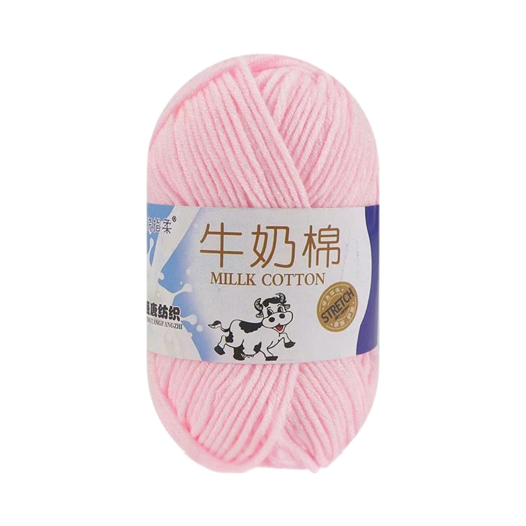 Millk Cotton Knitting Crochet DIY Craft Soft Yarn