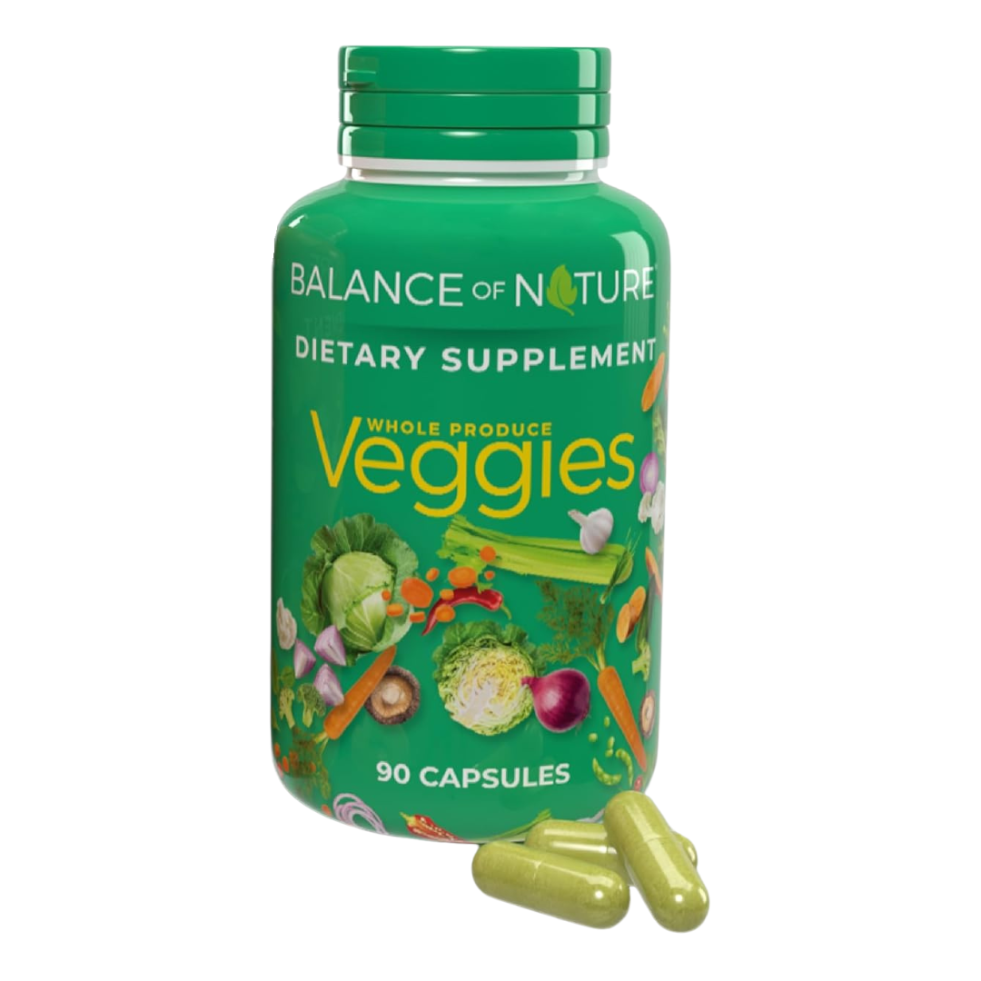Balance of Nature Whole Produce Dietary Supplement, 90 Capsules