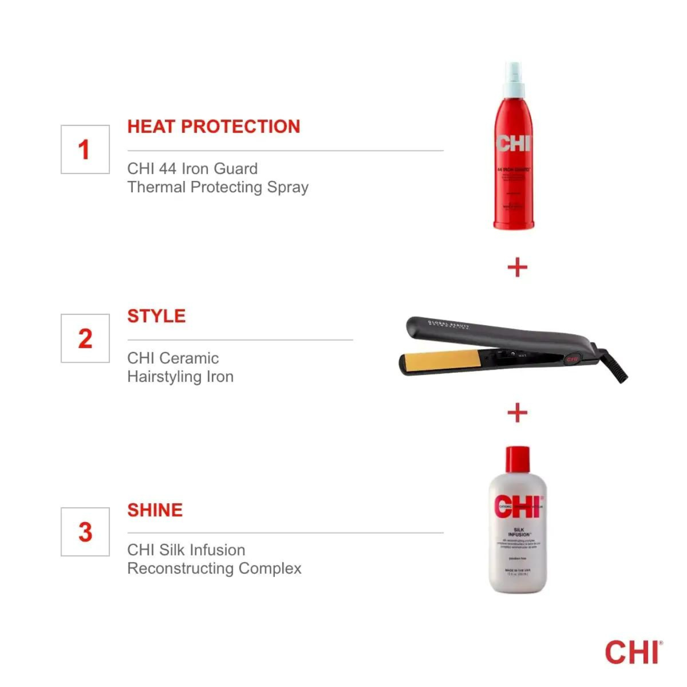 CHI 44 Iron Guard Thermal Protection Spray Paraben Free 4.5 pH 237 mL