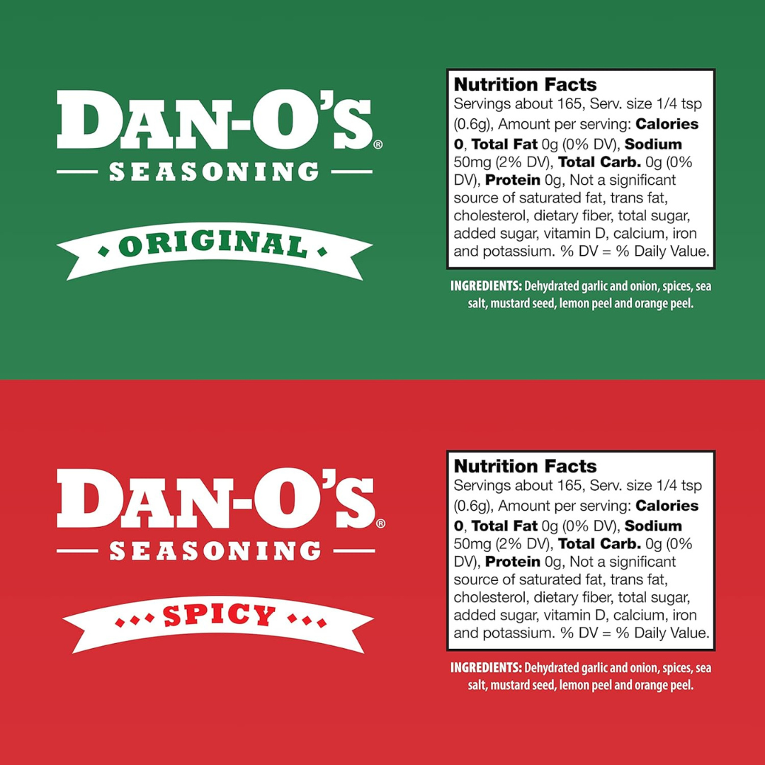Dan-O's Seasoning Low Sodium Zero Calories 99g