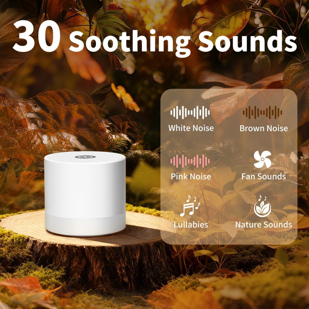 Hushing Mini Portable White Sound Noise Machine