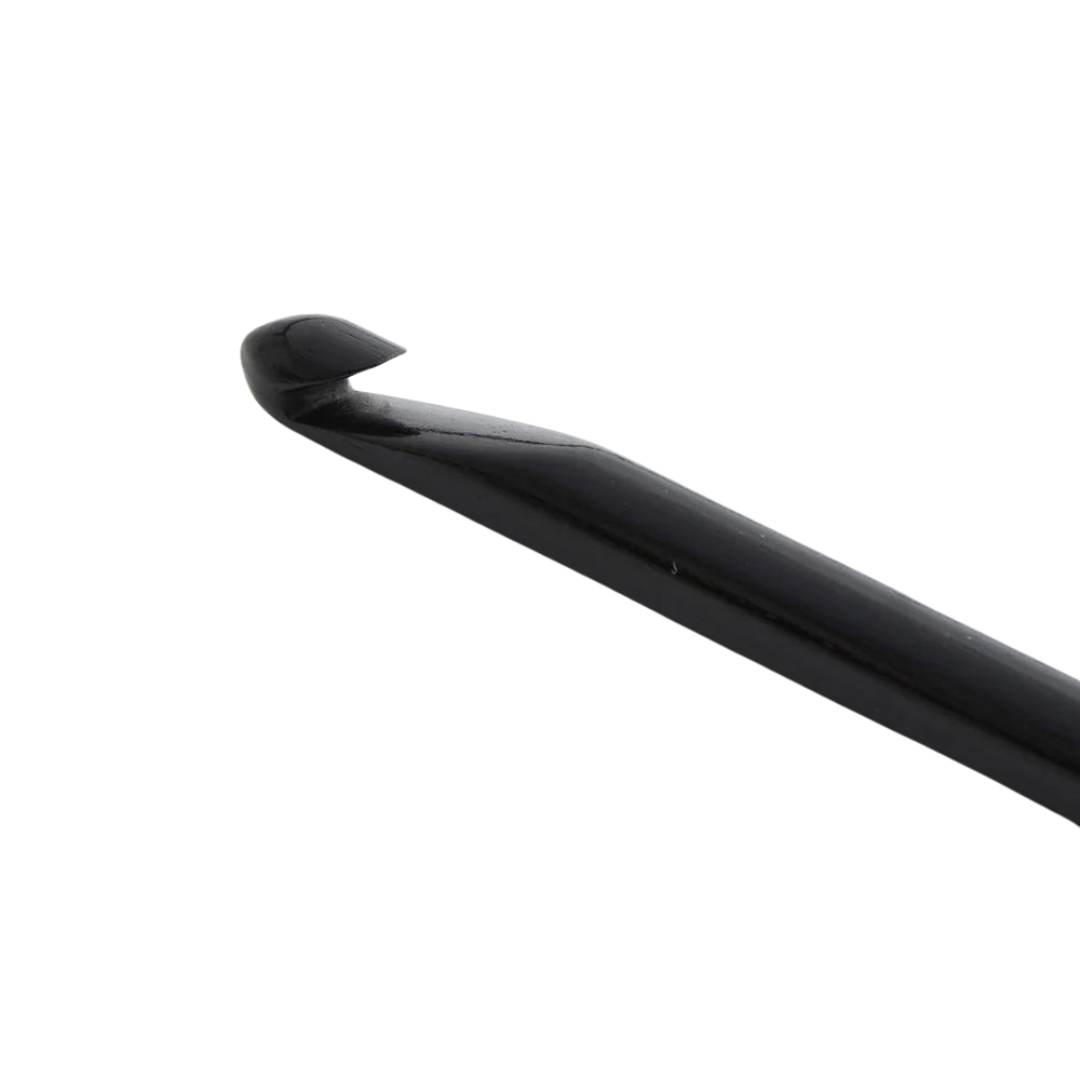 The Lantern Moon Ebony Wood Single Ended Crochet Hook