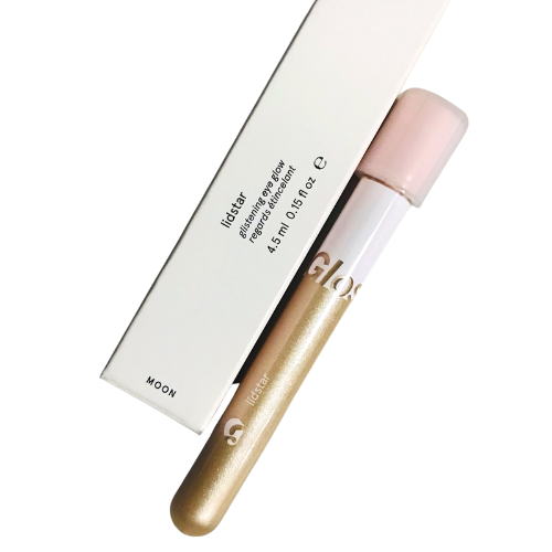 Glossier Lidstar Glistening Eye Glow in Moon Liquid Glitter Eyeshadow, 0.15 fl.oz / 4.5 ml
