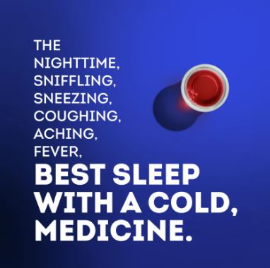 Vicks Nyquil Cold & Flu Nighttime Relief Liquid, Cherry Flavor 8 oz