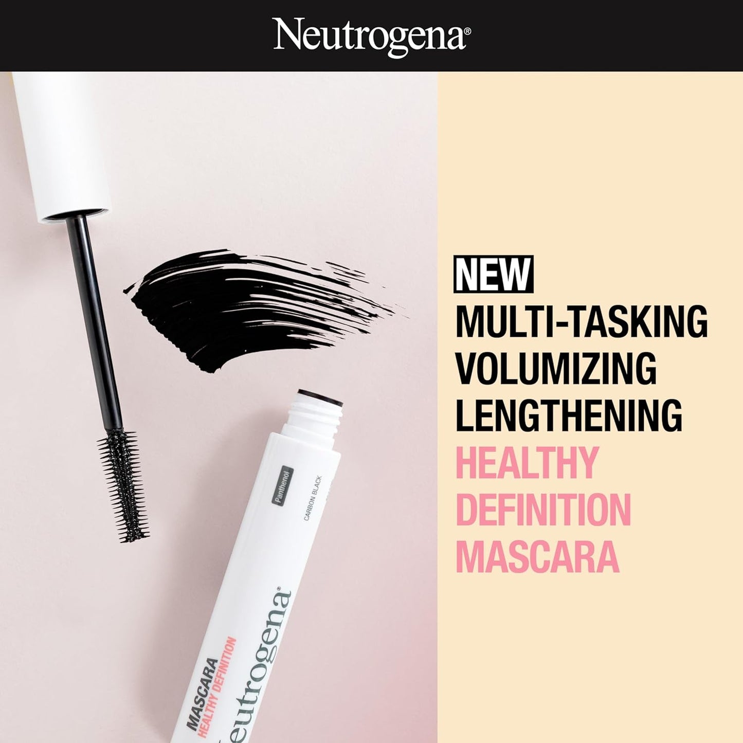 Neutrogena Healthy Definition Mascara with Panthenol + Biotin, 7.65g