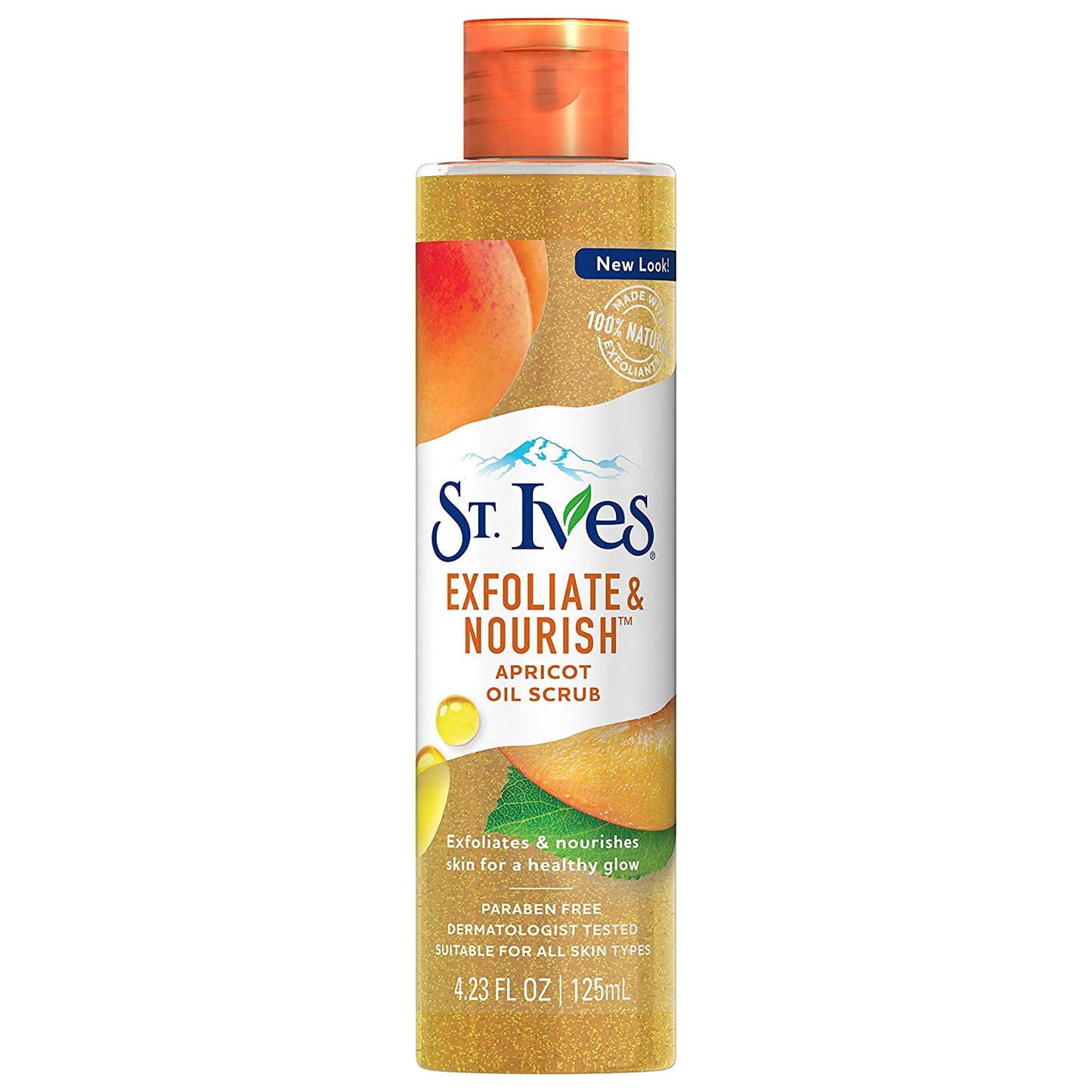 St. Ives Exfoliate & Nourish Apricot Facial Oil Scrub, 4.23 fl.oz / 125ml