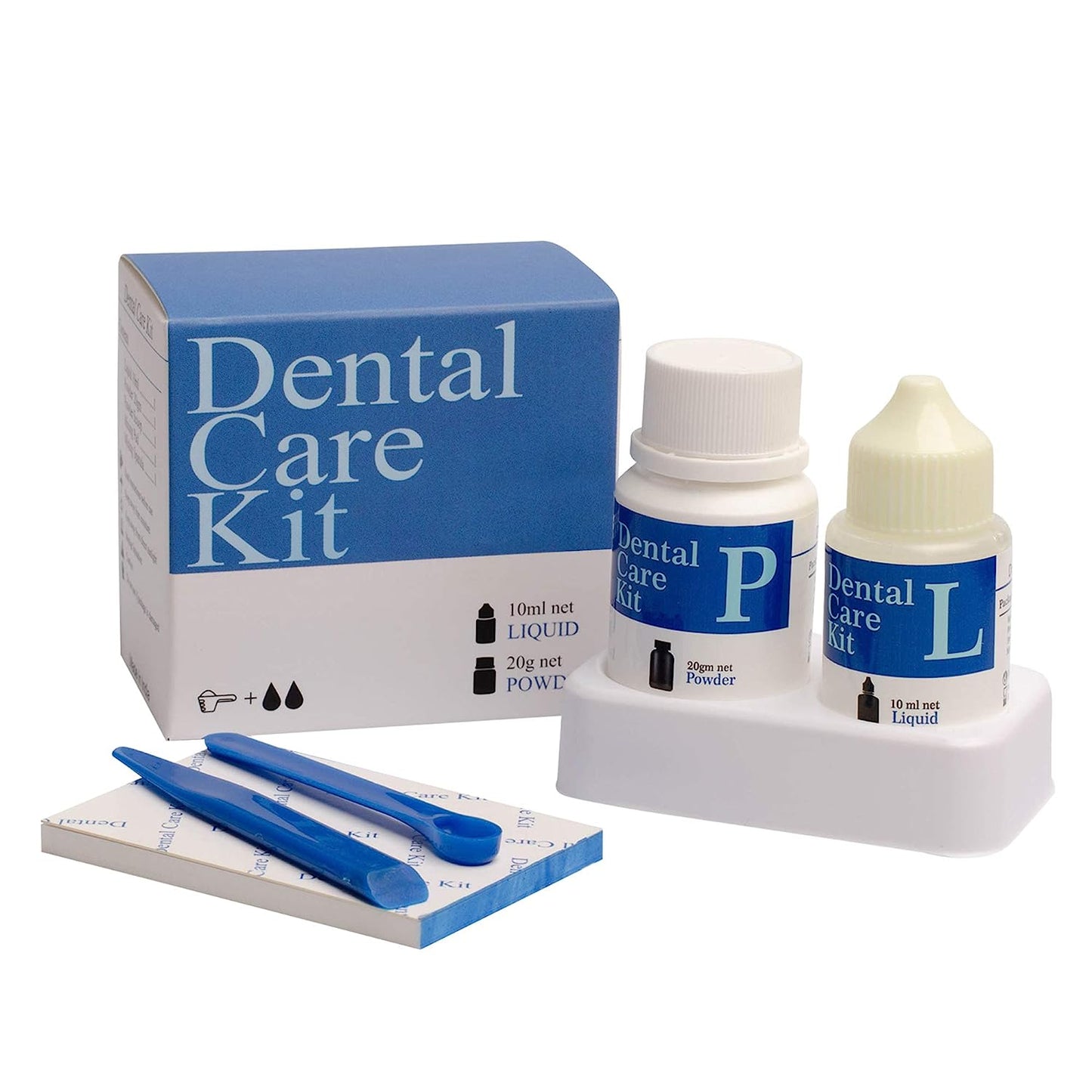 mastermedi Dental Care Kit Glue For Crown & Bridges Filing