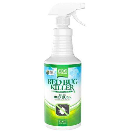 Eco Defense Bed Bug Killer, Natural Organic Formula, 16 oz.