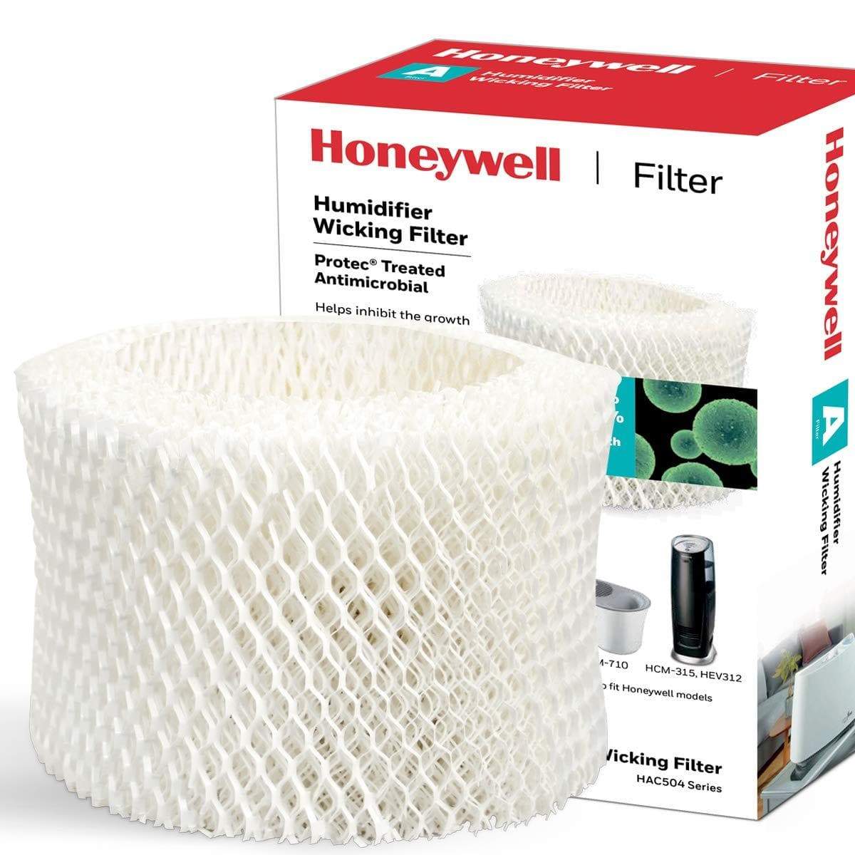 Honeywell HAC-504 Series Humidifier Replacement, Filter A - 2 Filters (NO BOX)