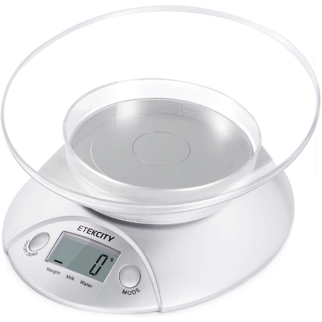 Etekcity Digital Kitchen Food Scale and Multifunction Weight Scale, 11 lb, 5kg