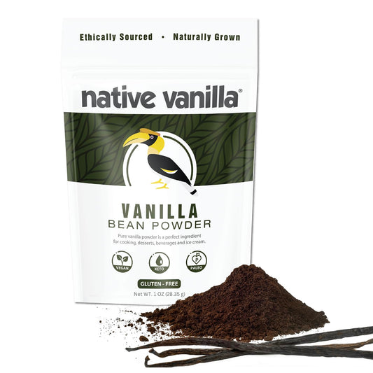 Native Vanilla Bean Powder, 28.3 g / 1 oz.