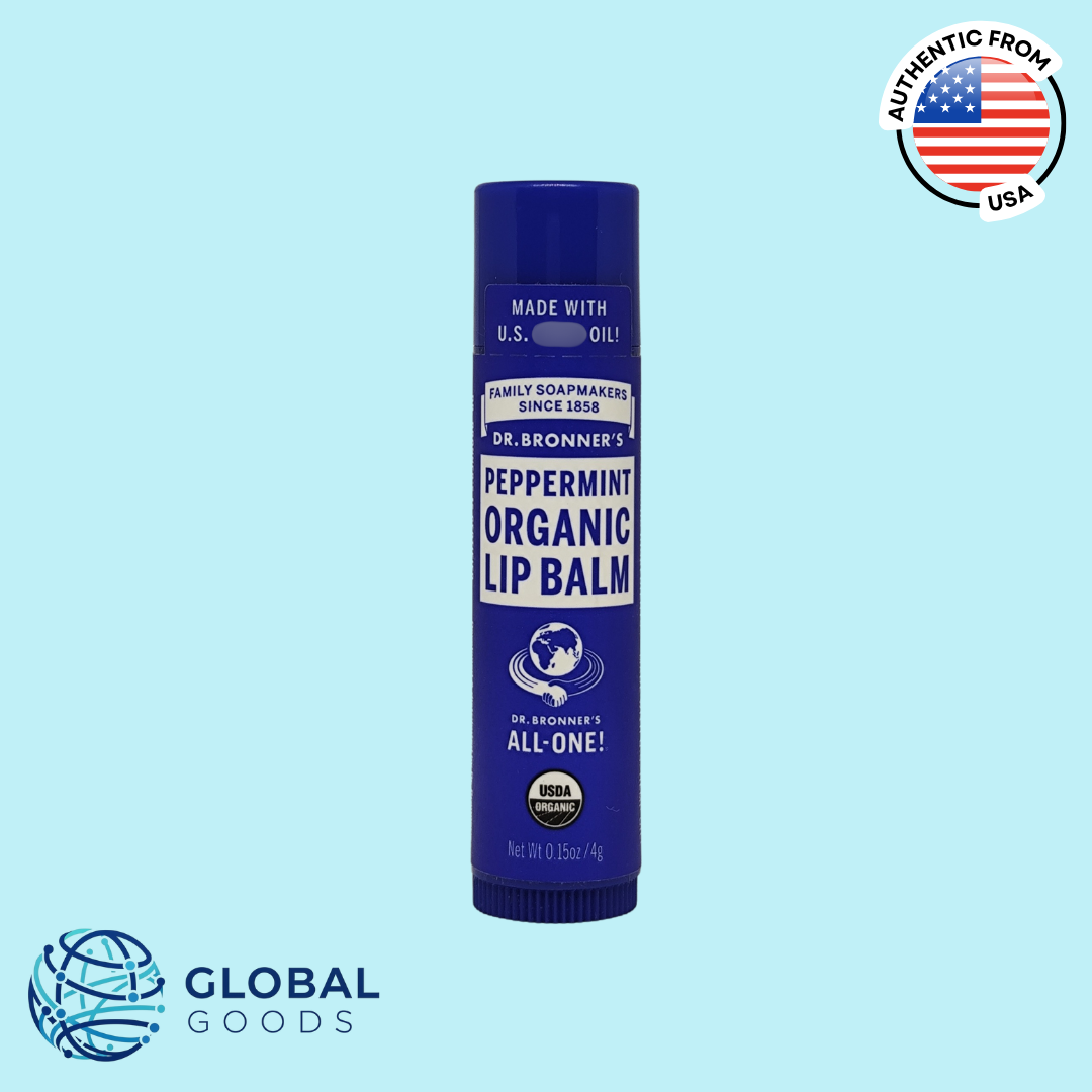 Dr. Bronner's Organic Lip Balm, 0.15 oz. / 4 g