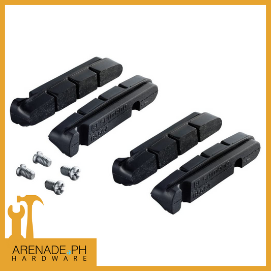 Shimano Brake Pads R55C4 Dura Ace/Ultegra/105 with Fixing Bolts 2 Pairs