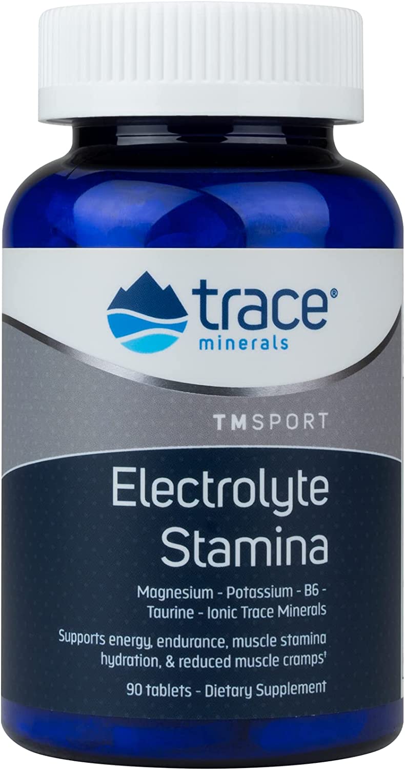 Trace Minerals TM Sport Electrolyte Stamina Dietary Supplement - 90 Tablets