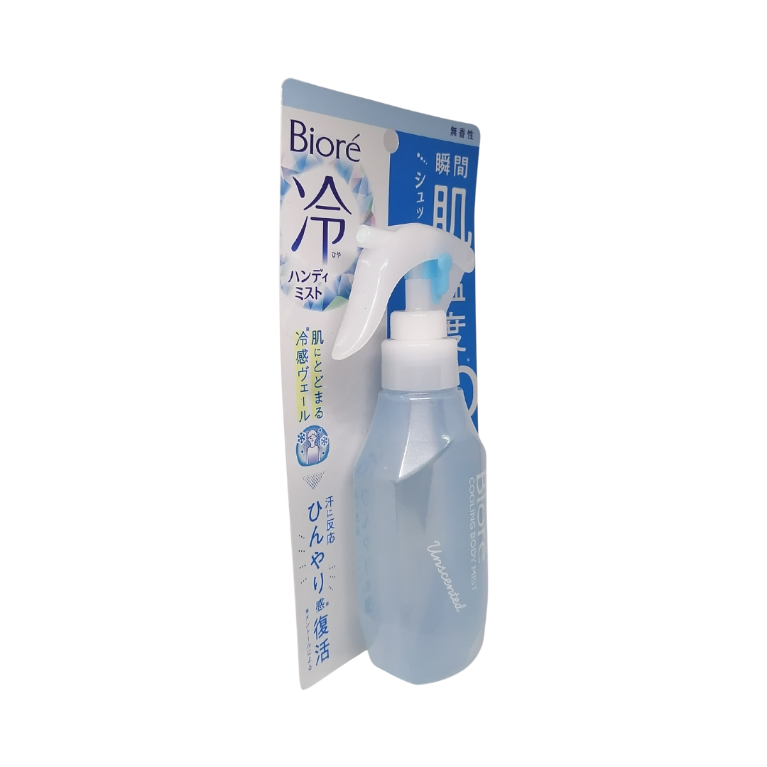 Biore Cooling Body Mist Unscented, 120 ml