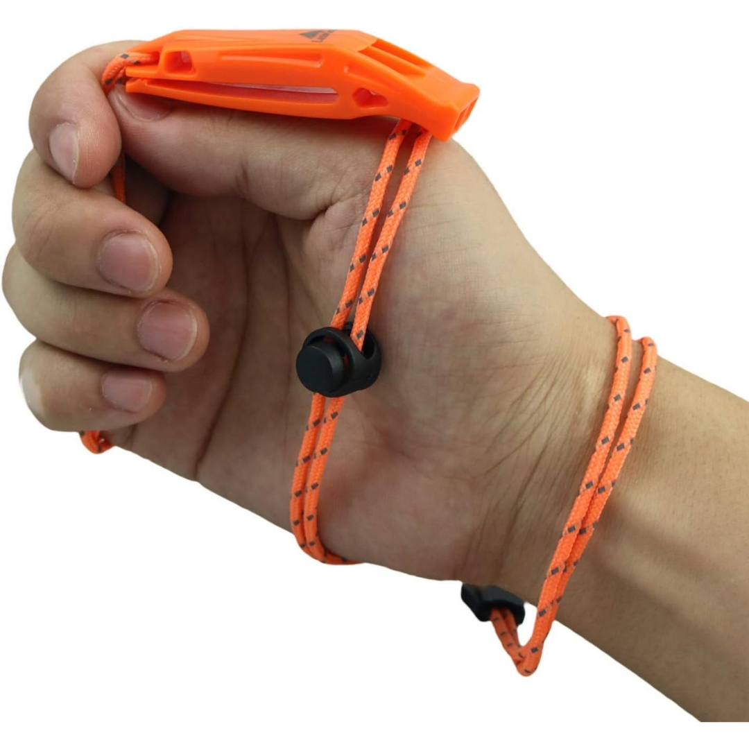 LuxoGear Emergency Whistle, Orange
