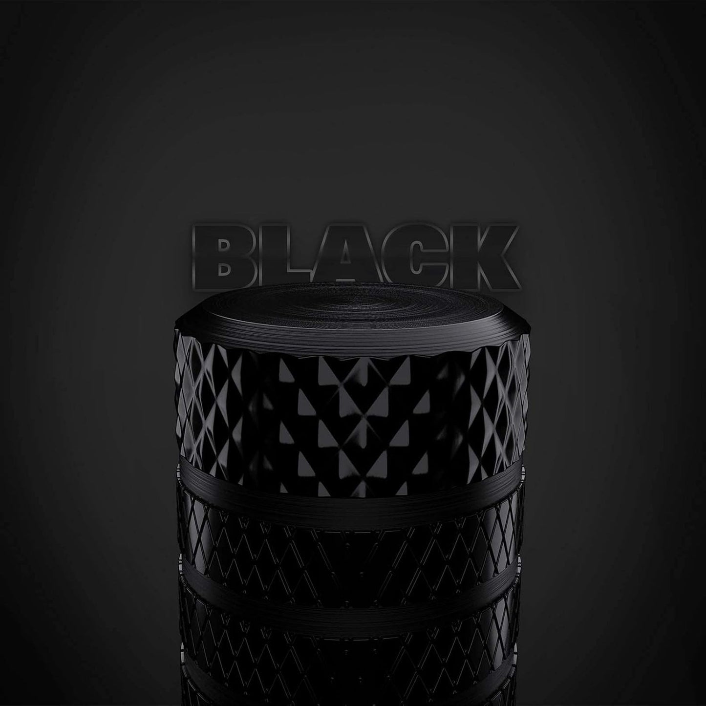 CKAuto Tire Valve Stem Caps, Black, 4 Pack