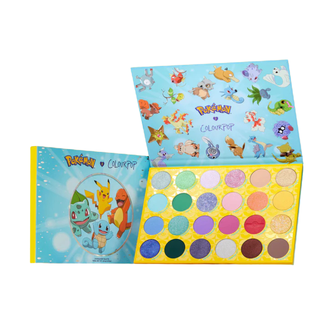 Colourpop Pokemon Pallet Town Rainbow Eyeshadow Palette, 26.5 g / 0.95 oz