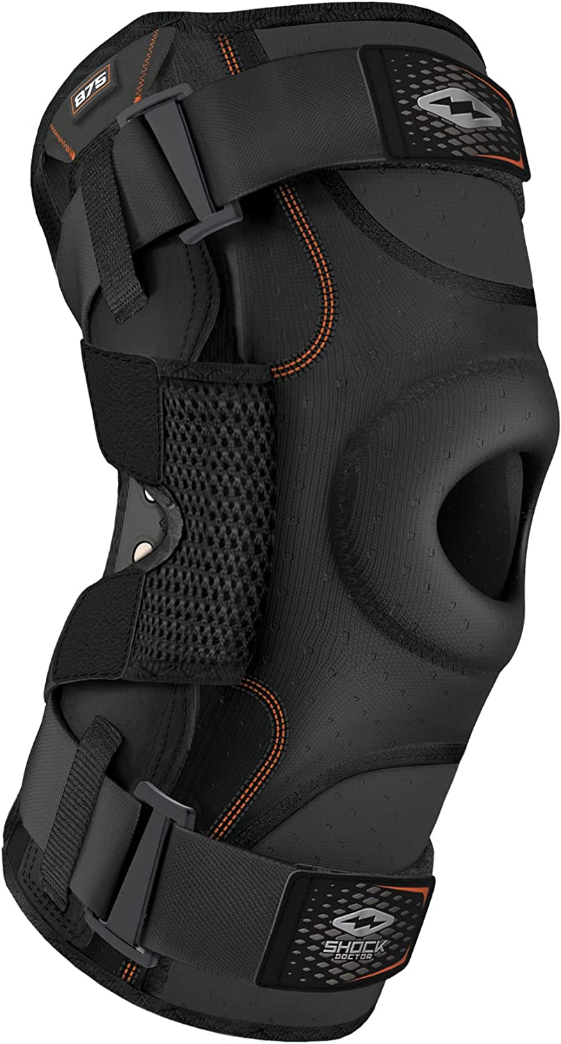 Shock Doctor | Ultra Knee Brace with Bilateral Hinges Black