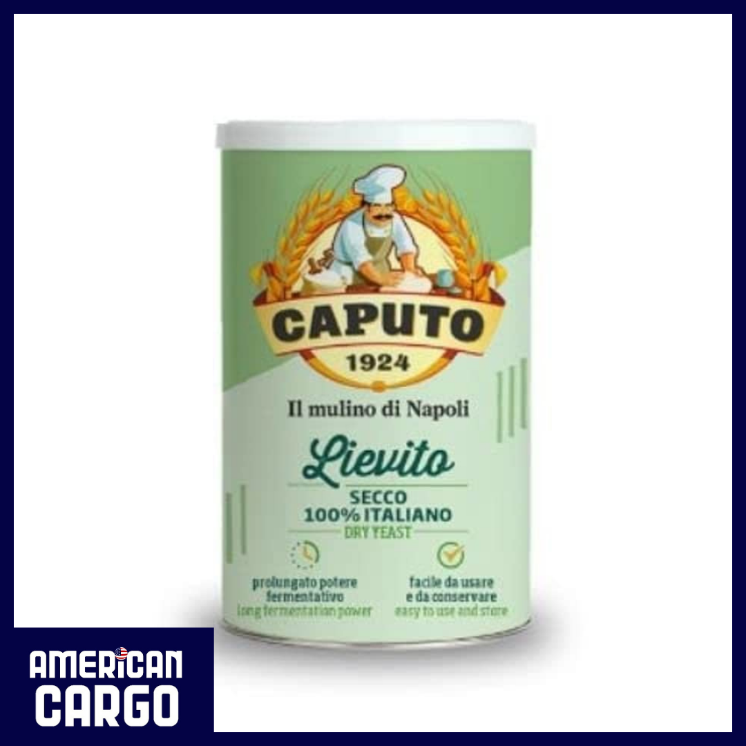 EXPIRY 05/2025 Antimo Caputo Lievito Active Dry Yeast 3.5 Ounce Can - Made in Italy - Perfect with 00 Flour