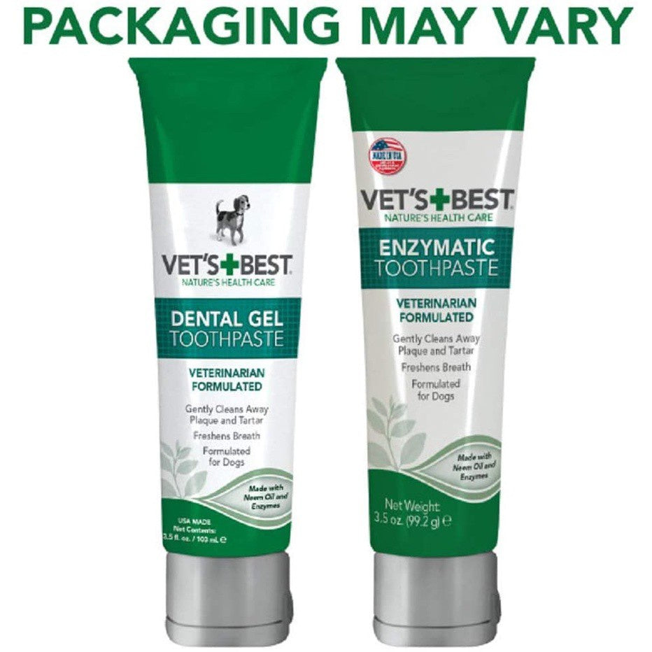 Vet’s Best Enzymatic Dog Toothpaste, Vet Formulated, 3.5 oz. / 99.2g