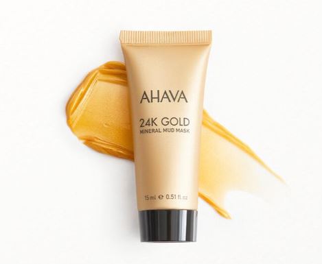 AHAVA 24k Gold Mineral Mud Mask 1.7oz/50ml
