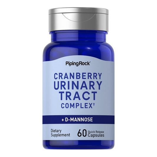 Piping Rock Cranberry Urinary Tract Complex + D-Mannose 60 Capsules