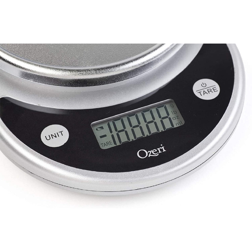 Ozeri ZK14-S Pronto Digital Multifunction Kitchen and Food Scale, Black