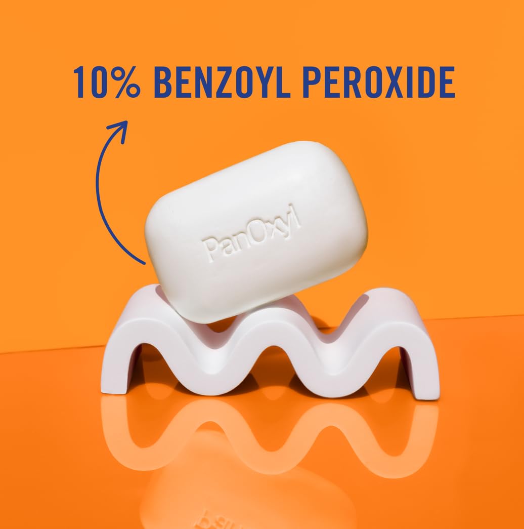 PanOxyl Acne Treatment Bar Deep Cleaning Face And Body Bar 4 oz (113g)