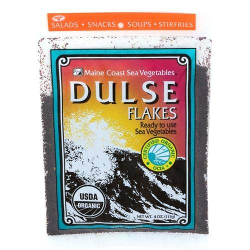 Dulse Flakes Wild Atlantic Organic 4 oz (113 g) Bag