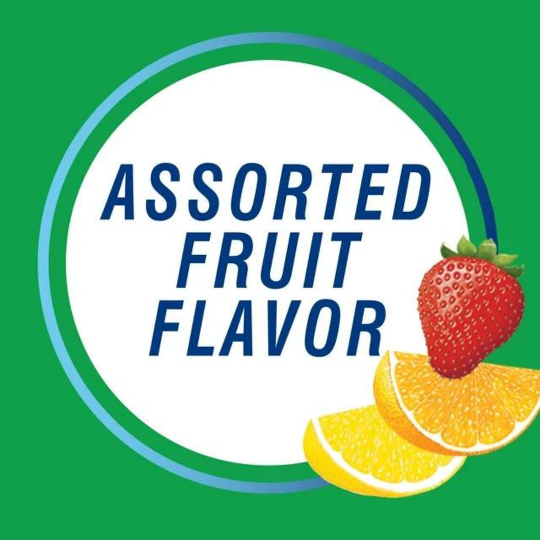 Alka-Seltzer Calcium Carbonate Heartburn Relief Chews Assorted Fruits 120 Chewable Tablets