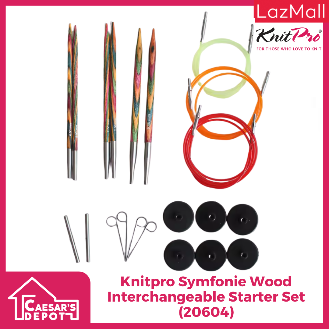 Knitpro Symfonie Wood Interchangeable Starter Set (20604)