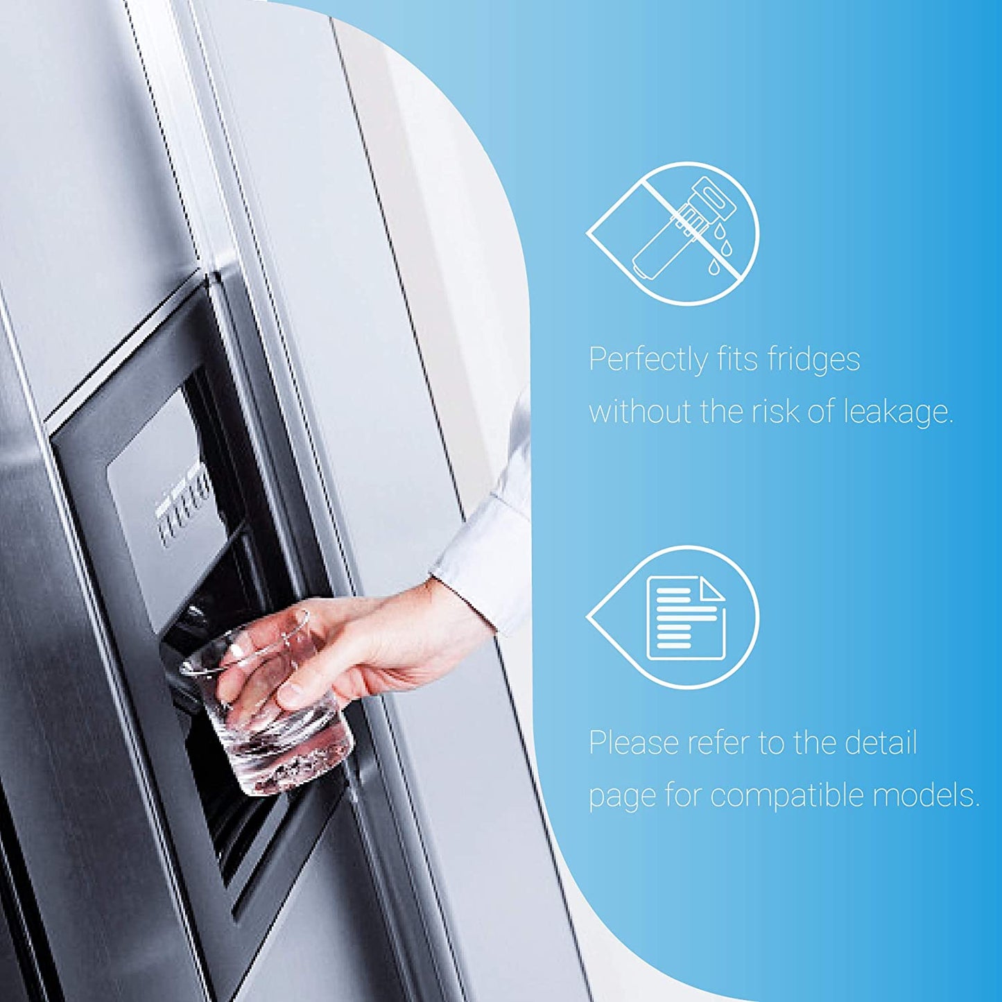 Eco Aqua EFF-6013A Refrigerator Replacement Filter