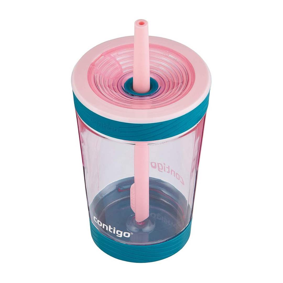 Contigo Kids Spill-Proof Straw Tumbler for Ages 3+ 14 oz