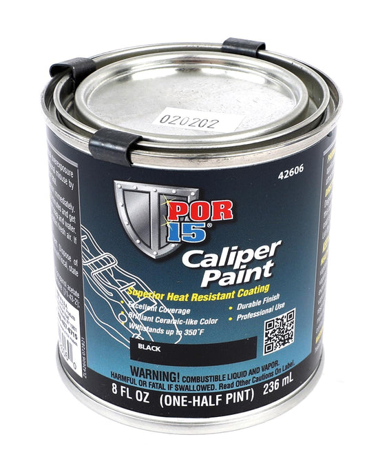 POR-15 Caliper Paint Superior Heat Resistant Coating | Black 42606 - 236ml / 8 fl oz