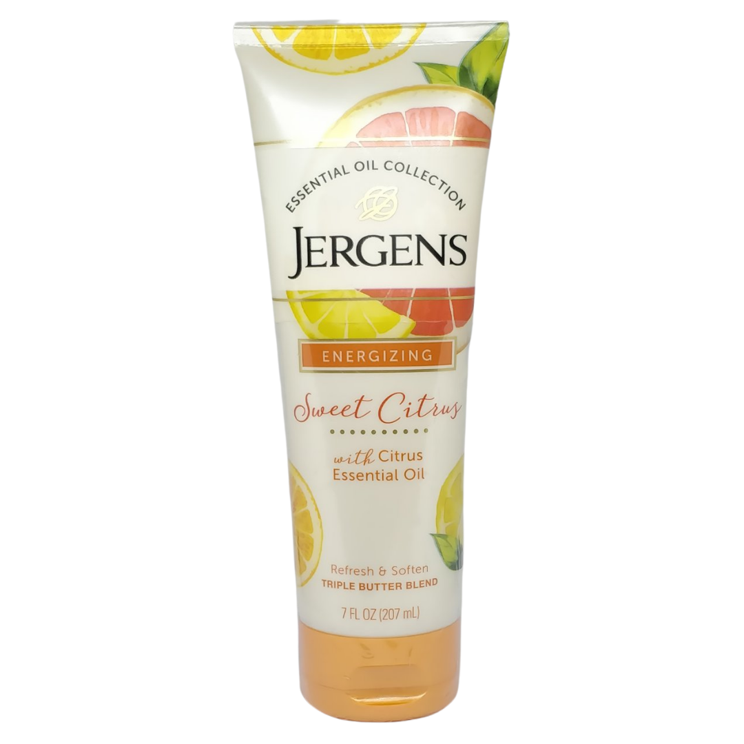 Jergens Energizing Sweet Citrus Essential Oil, 7 oz / 207 ml