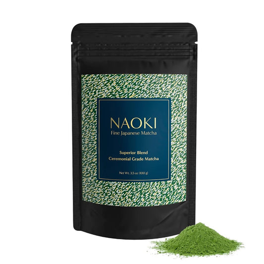 Naoki Fine Japanese  Matcha Superior Blend, 100 g / 3.5 oz