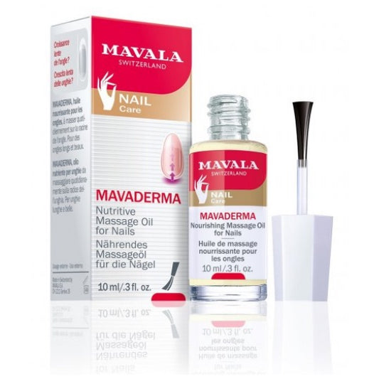 Mavala Nail Care MAVADERMA Nutritive Massage Oil for Nails, 0.3 fl.oz / 10 ml